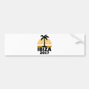Ibiza 2017年 バンパーステッカー