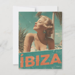 Ibiza 50s vintage ポストカード