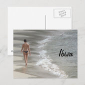 Ibiza Beach Postcard ポストカード (正面/裏面)