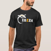 "Ibiza" Design with Lizard - Island Tシャツ (正面)