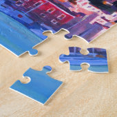 Ibiza Eivissa古い町および港の真珠 ジグソーパズル (側面)