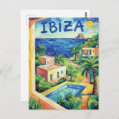 Ibiza Spain Travel ポストカード (正面/裏面)
