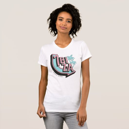 Ibiza - Spanish island  Tシャツ (正面フル)