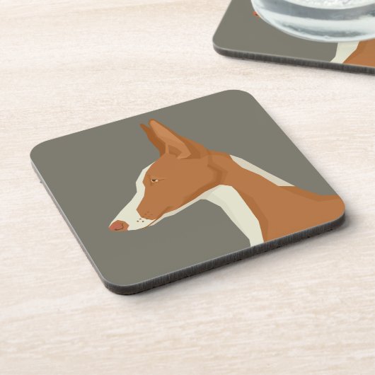 Ibizan Hound コースター (左側)