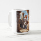 Ibizan Hound Elegant Coffee Mug コーヒーマグカップ (正面左)