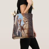 Ibizan Hound Elegant Tote Bag トートバッグ (クローズアップ)