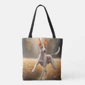 Ibizan Hound Elegant Tote Bag トートバッグ (裏面)