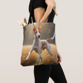Ibizan Hound Elegant Tote Bag トートバッグ (クローズアップ)