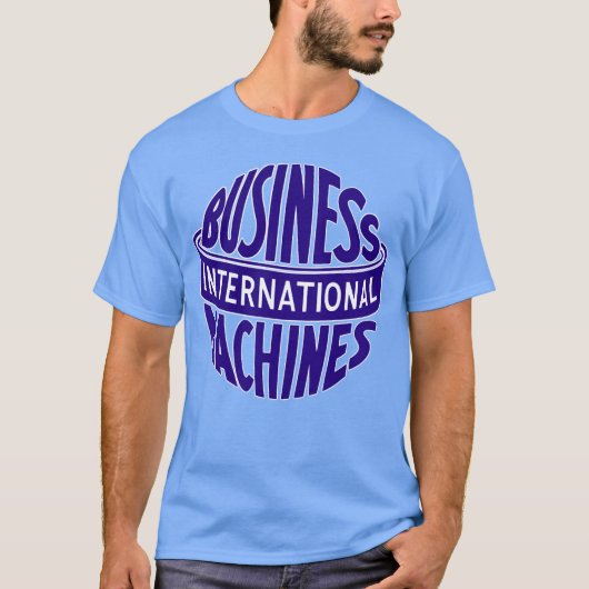 IBMインターナショナル・ビジネス・マシーンズの女性 Tシャツ (正面)