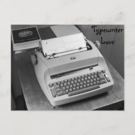 IBMタイプライターラブポストカード ポストカード
