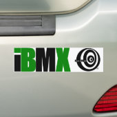 iBMXのバンパーステッカー バンパーステッカー (車上)
