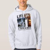 IBONELTD地球上の生命2d パーカ (正面)