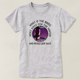 IBONELTD鳥は後ろ2Dだ Tシャツ