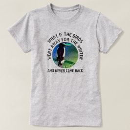 IBONELTD鳥は2d1に戻る Tシャツ