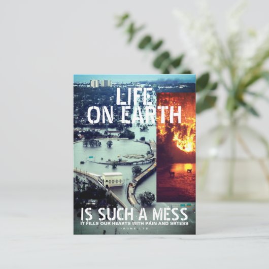 IBONELTD. LIFE ON EARTH 2d ポストカード (スタンド正面)