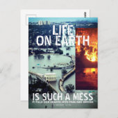 IBONELTD. LIFE ON EARTH 2d ポストカード (正面/裏面)