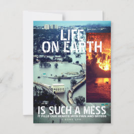 IBONELTD. LIFE ON EARTH 2d ポストカード