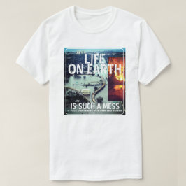 IBONELTD. LIFE ON EARTH 2d Tシャツ