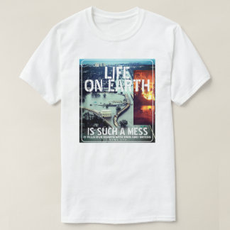 IBONELTD. LIFE ON EARTH 2d Tシャツ