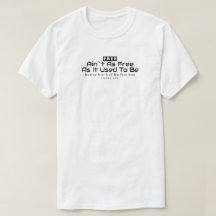 IBONELTDFREE AIN'T AS FREE2 Tシャツ