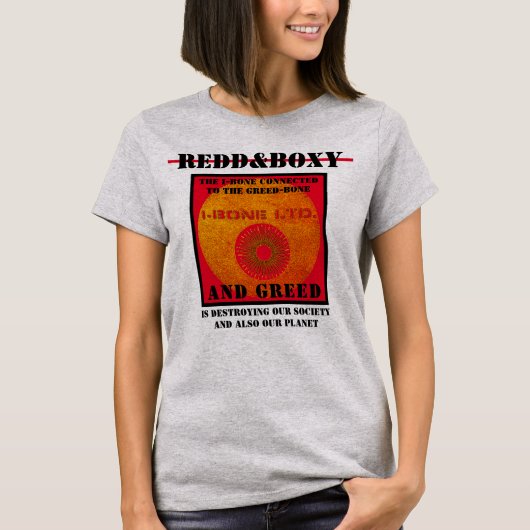 IBONELTDREDD&BOXY (IBGB) 2 Tシャツ (正面)