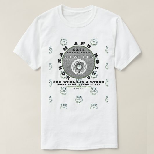 IBONELTDSCREAM & HOLLA 1 Tシャツ (デザイン正面)