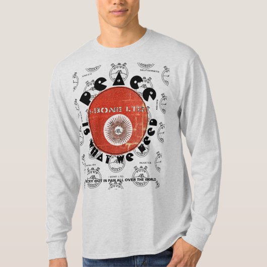 IBONELTDTシャツの平和が必要なR2 Tシャツ (正面)