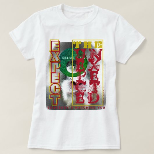 IBONELTDTシャツは意外な事を予想する Tシャツ (デザイン正面)