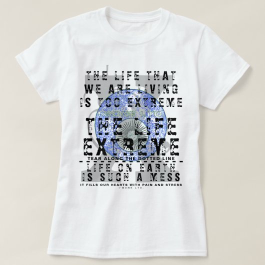 IBONELTDTシャツTHE LIFE EXTREME G Tシャツ (デザイン正面)