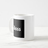 iBoss コーヒーマグカップ (正面左)