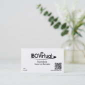 IBOVirtualの名刺 名刺 (スタンド正面)