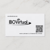 IBOVirtual 名刺 (裏面)