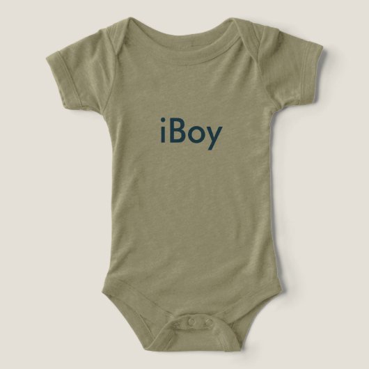 iBoy 赤ちゃん服 (デザイン正面)