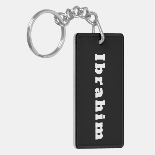 Ibrahim キーホルダー (正面左)