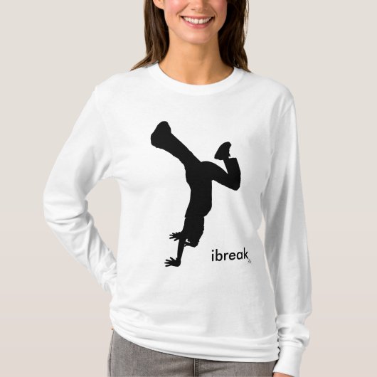 ibreakのBgirl Tシャツ (正面)