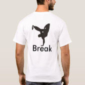 iBreakのTシャツ Tシャツ (裏面)