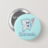 iBrush 缶バッジ (正面&裏面)