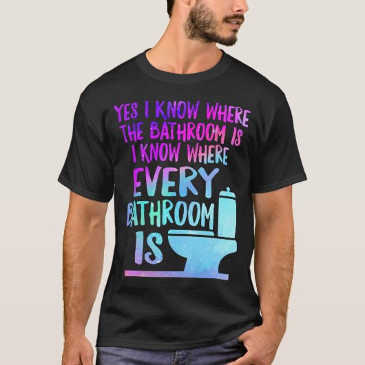 IBSシャツ，過敏性腸症候群認識度, I Tシャツ (正面)