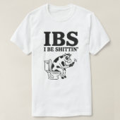 IBS I Be Shittin’ Cow Tシャツ (デザイン正面)