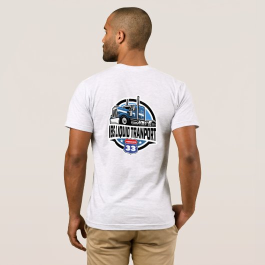 IBS Liquid Transport Tシャツ (裏面フル)