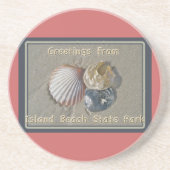 IBSPシーサイドパークNJからのシーシェルの挨拶 コースター (正面)