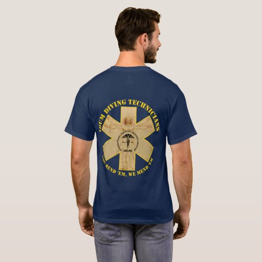 IBUMダイビングテックシャツ Tシャツ (裏面フル)