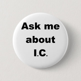 ICについて私に尋ねて下さい 缶バッジ