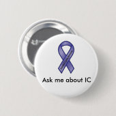 ICについて私に尋ねて下さい 缶バッジ (正面&裏面)
