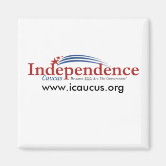 ICロゴ， www.icaucus.org マグネット