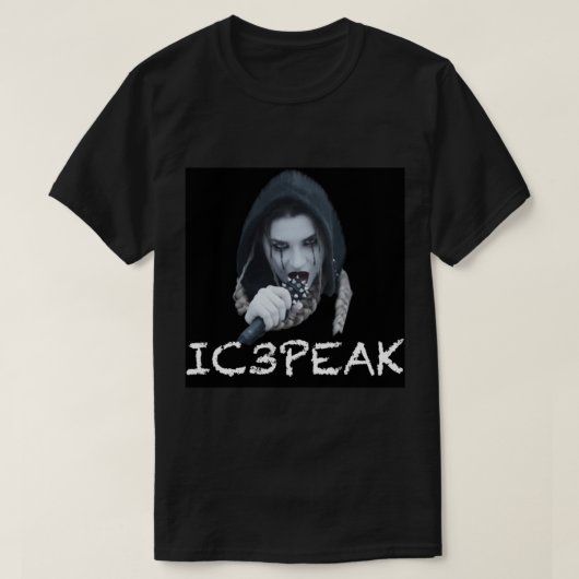 Ic3peak Tシャツ (デザイン正面)