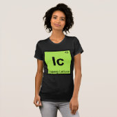 Ic - Iceberg Letas Chemistry Periodic Table(Ic - I Tシャツ (正面フル)