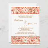 IC XCの赤 招待状 (正面/裏面)