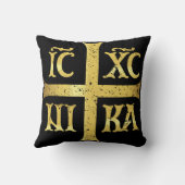 IC XC NIKAイエスキリスト征服 クッション (裏面)