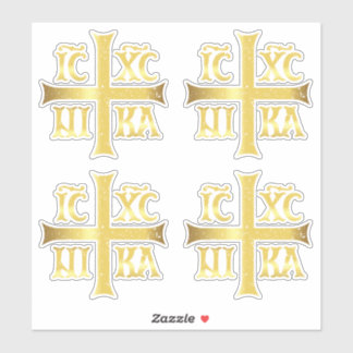 IC XC NIKAイエスキリスト征服 シール